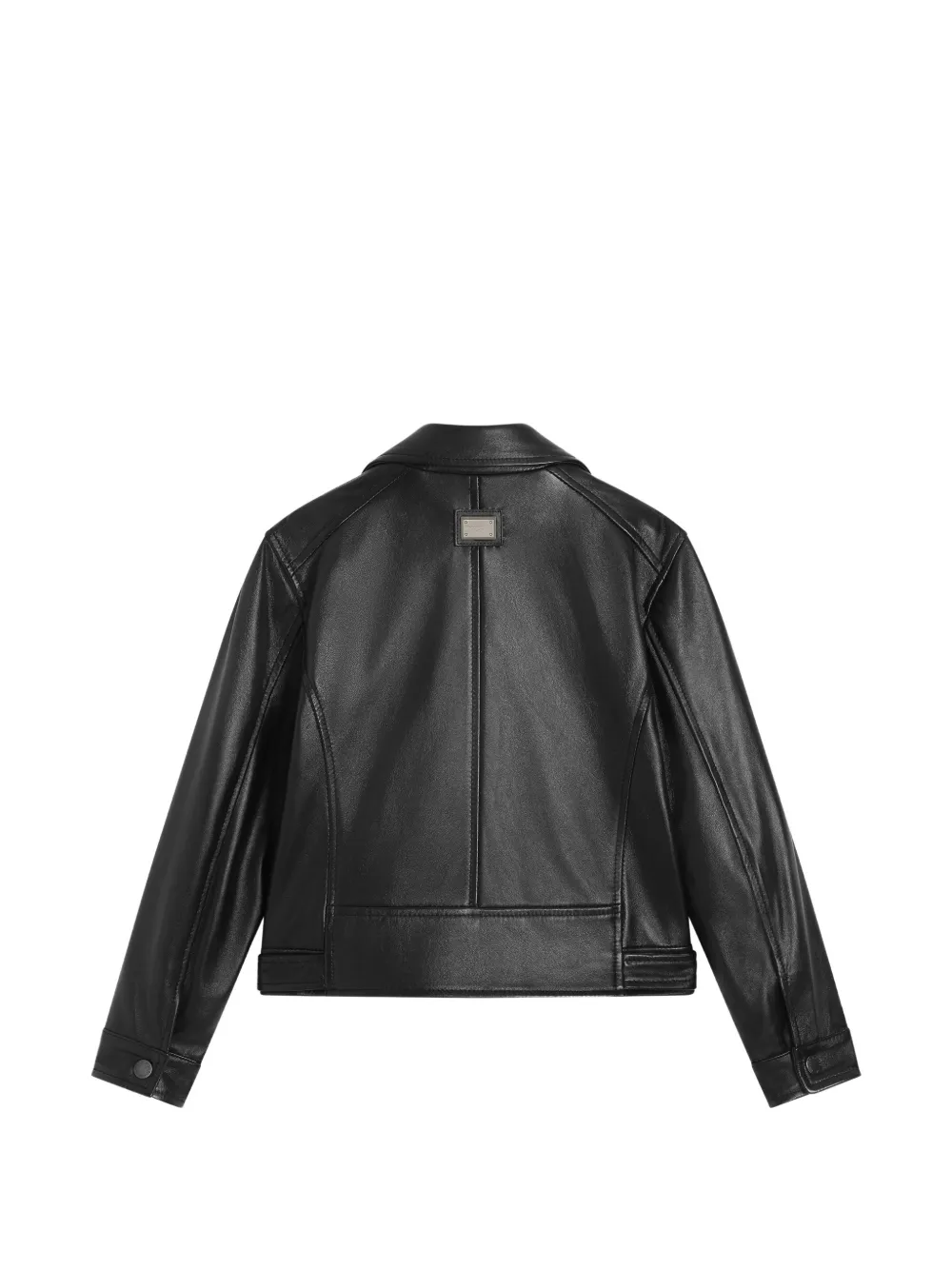 Dolce & Gabbana Kids Bikerjack met rits Zwart