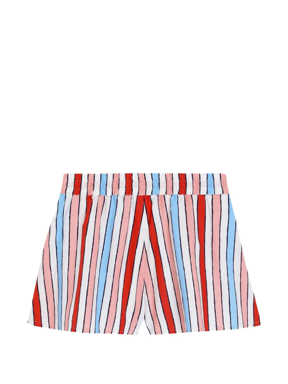 Dolce & Gabbana Kids Gestreepte shorts met zeesterprint Wit