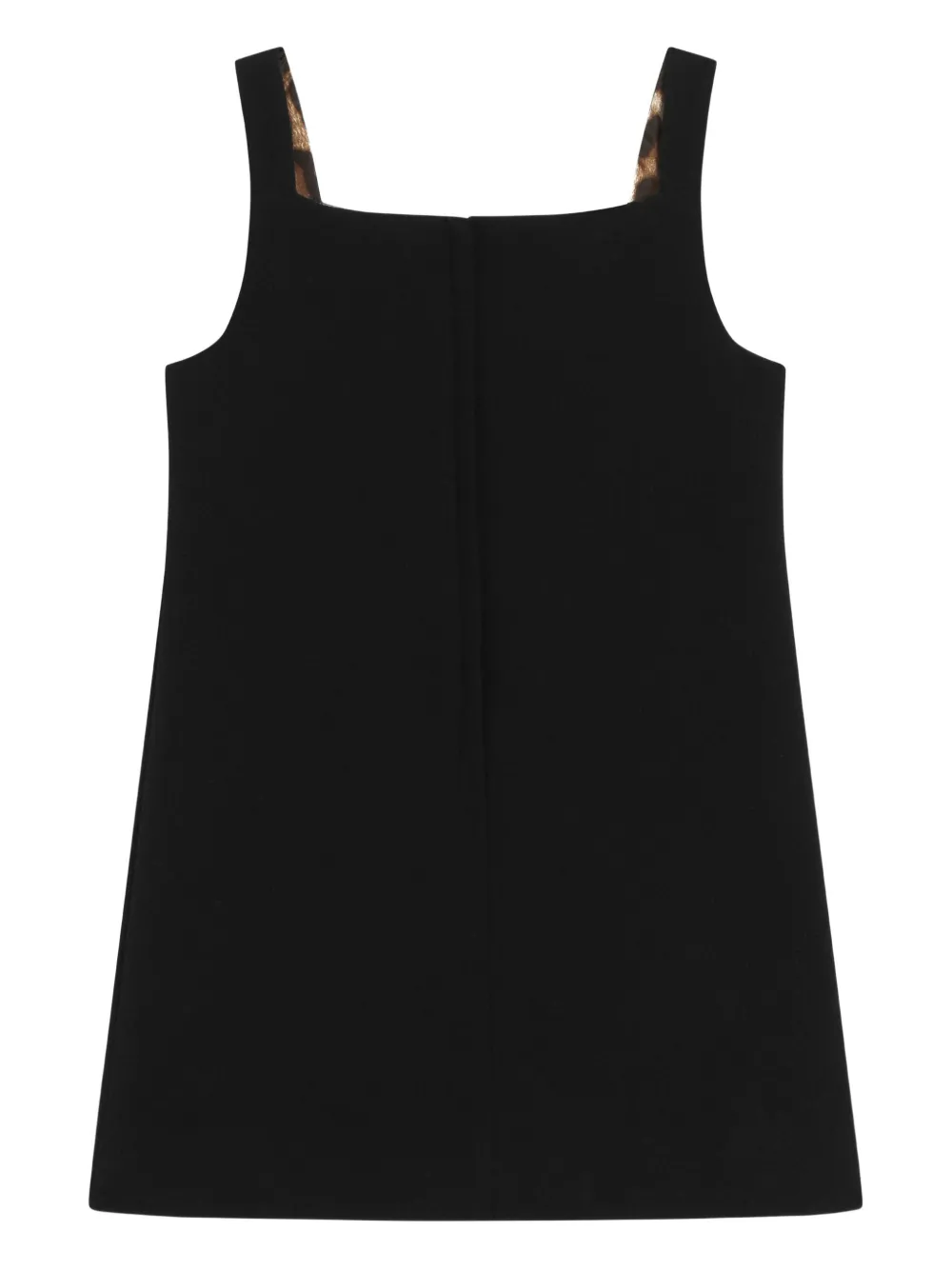 Dolce & Gabbana Kids Jurk met knoopsluiting Zwart