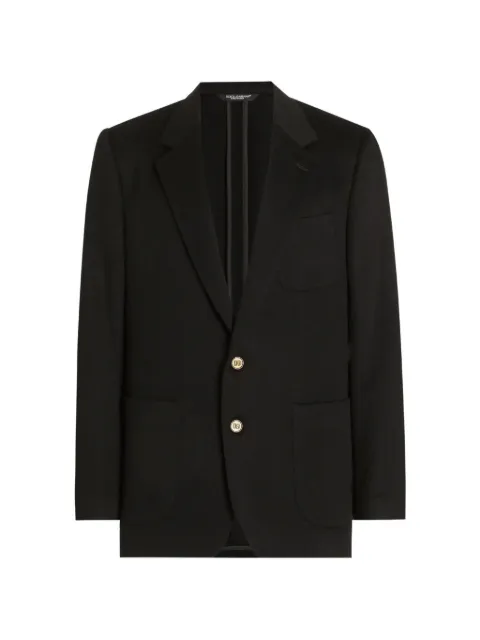 Dolce & Gabbana single-breasted Portofino cashmere jacket
