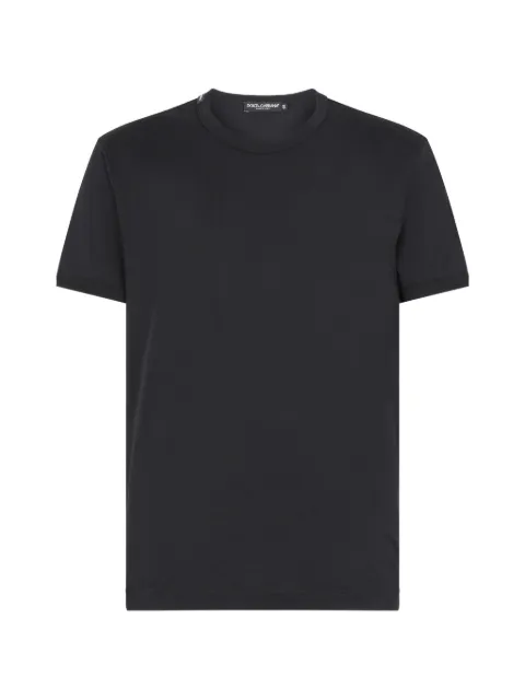 Dolce & Gabbana playera de algodón con logo