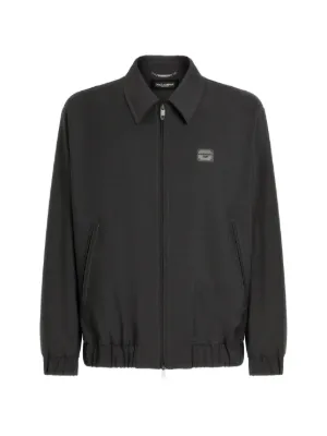 FENDI FF-jacquard Bomber Jacket | Grey | FARFETCH
