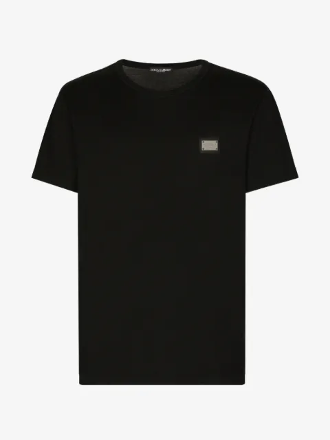 Dolce & Gabbana cotton T-shirt with branded tag