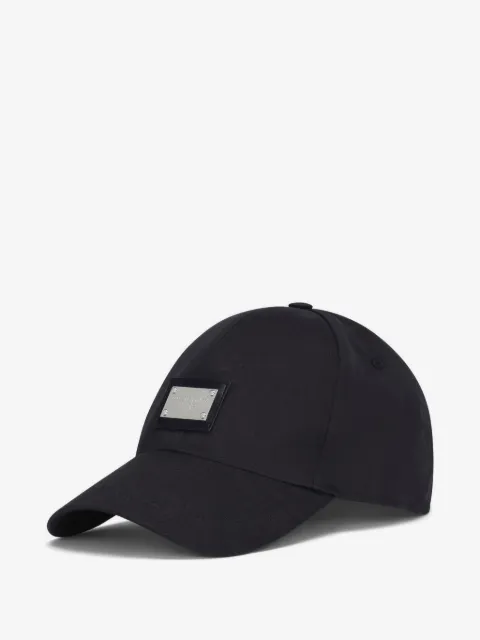 Dolce & Gabbana gorra de béisbol de algodón con logo