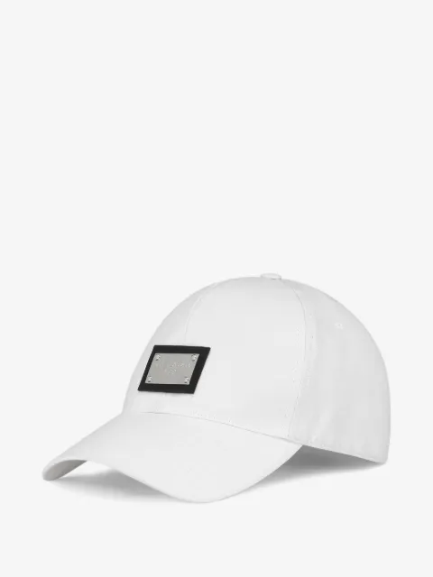 Dolce & Gabbana gorra de béisbol de algodón con logo