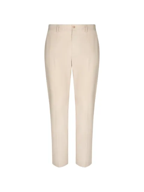 Dolce & Gabbana stretch-cotton pants with branded tag