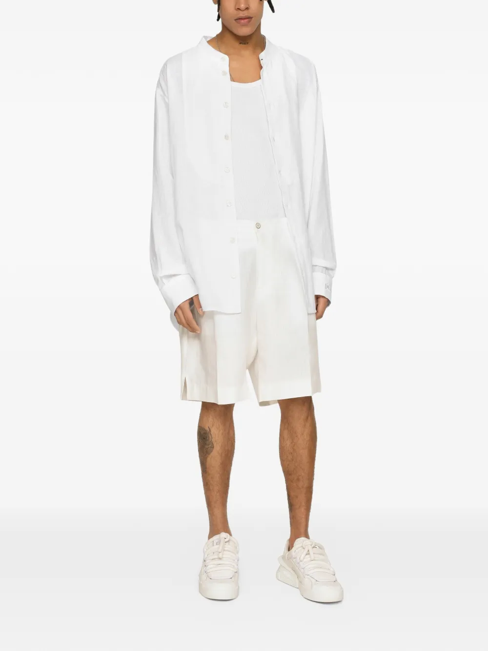 Dolce & Gabbana Linnen shorts Wit