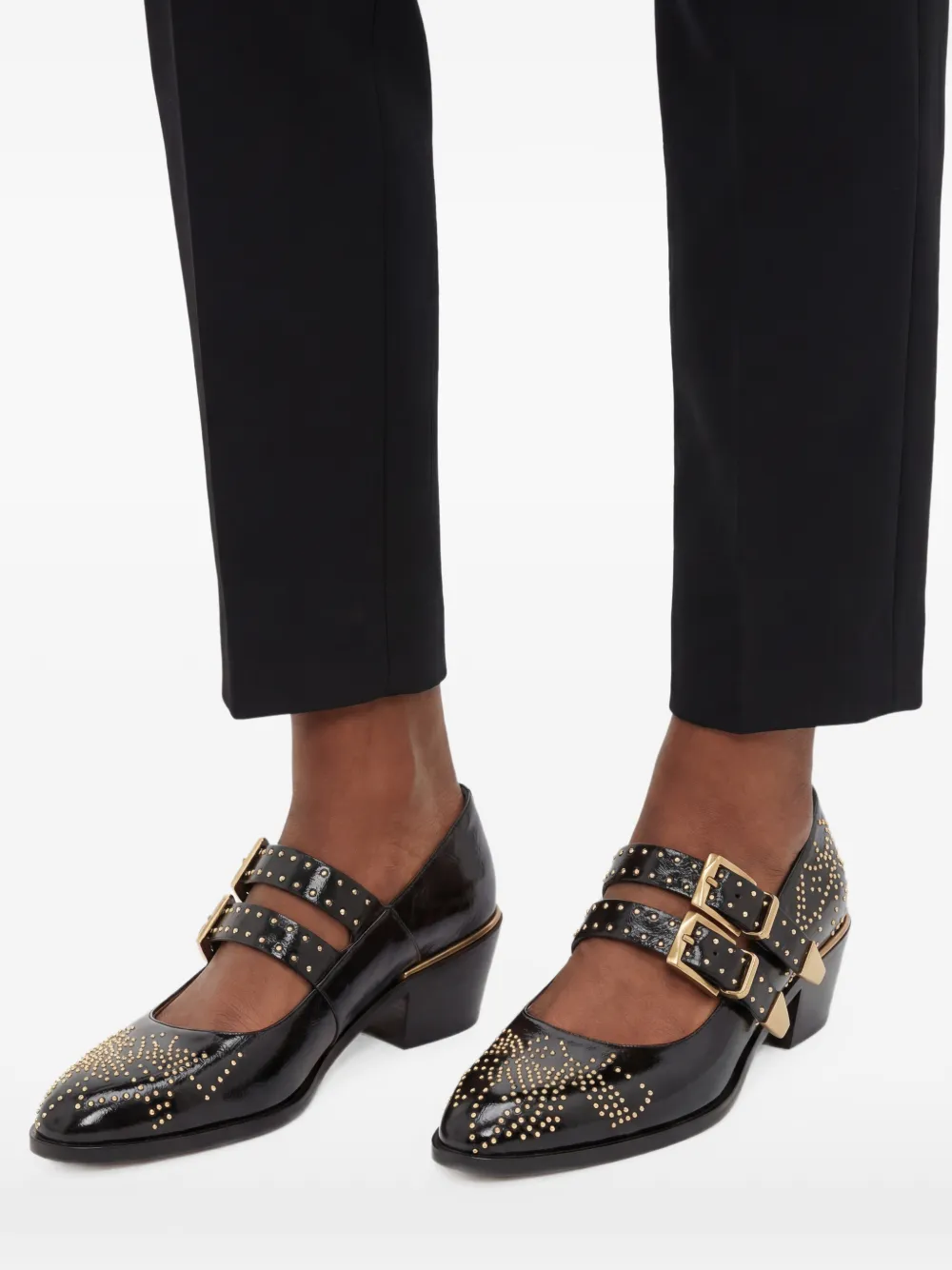 Chloé Susan pumps met gesp Zwart