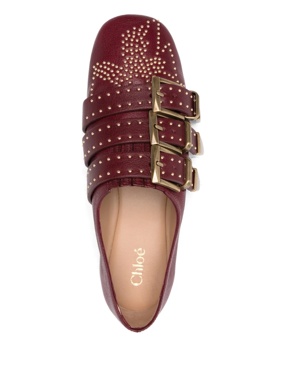 Chloé Susan pumps met vierkante neus Rood