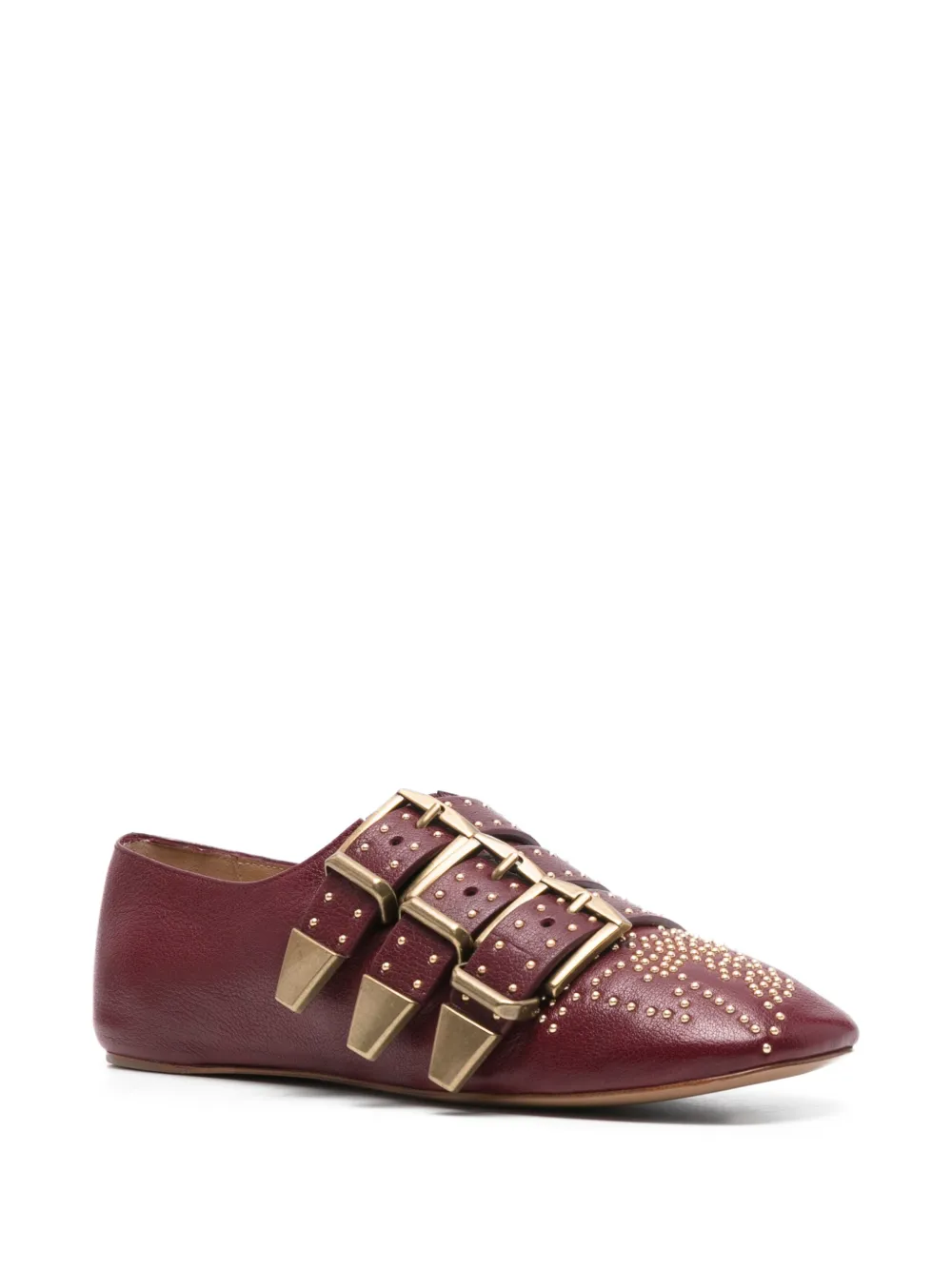 Chloé Susan pumps met vierkante neus Rood