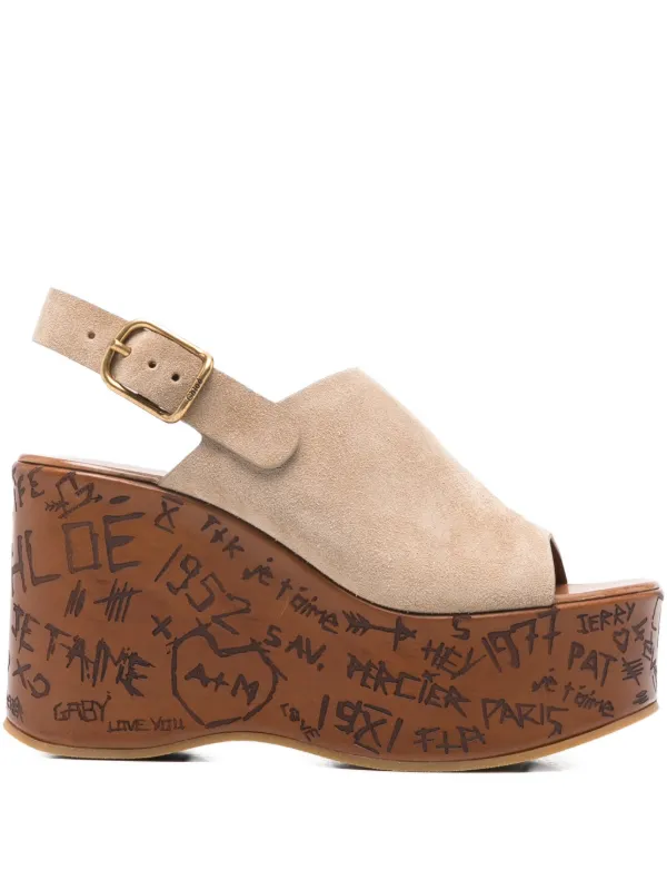 Chloé Maxime Sandals in Neutrals