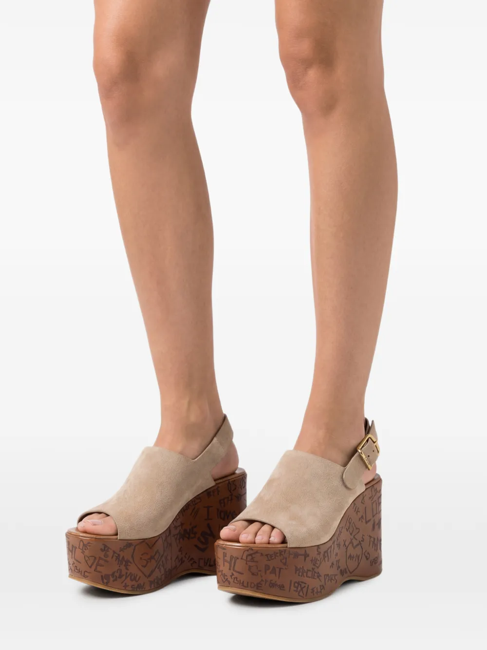 Chloé Maxime sandalen Beige