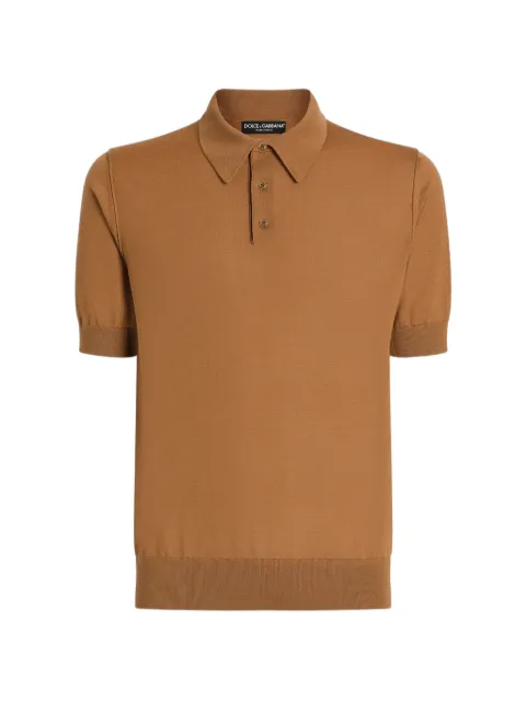 Dolce & Gabbana polo en cachemire fin
