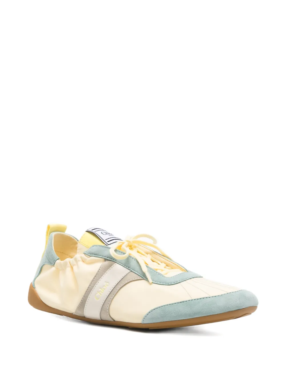 Chloé Kick low-top sneakers - Geel