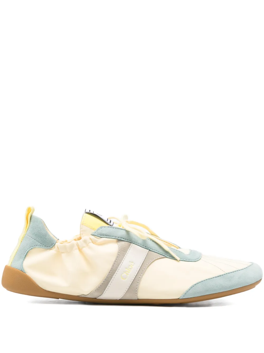 Chloé Kick low-top sneakers Geel
