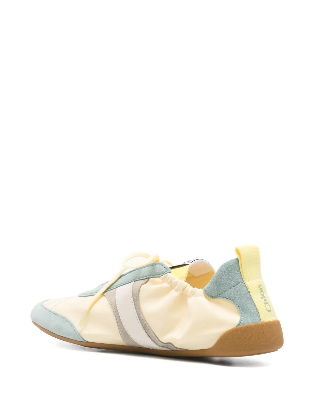 Chloé Kick low-top sneakers Geel