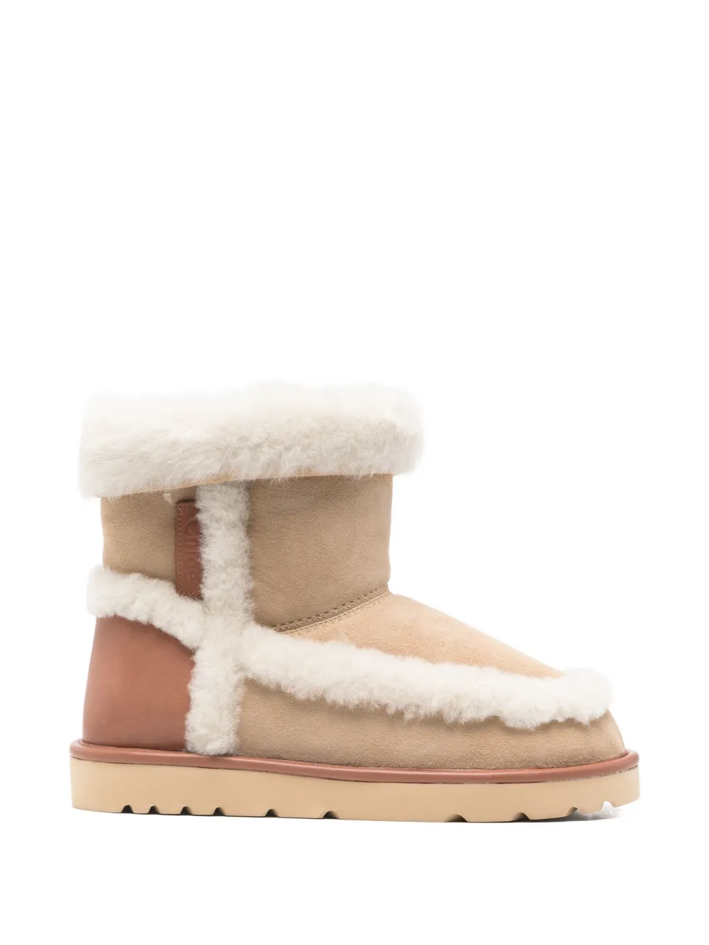 Chloé Dolcie enkellaarzen Beige