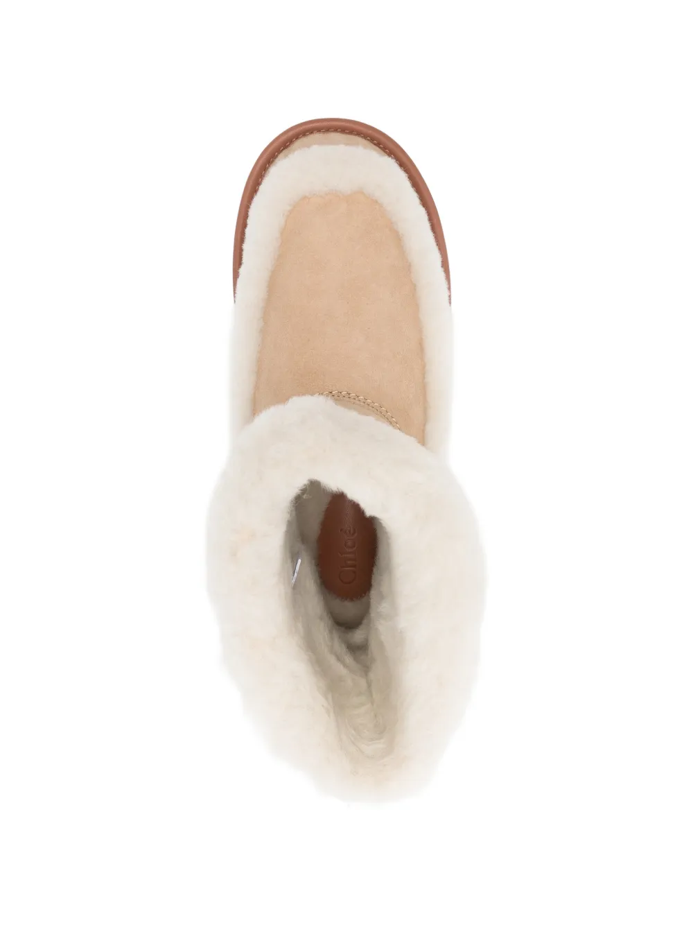 Chloé Dolcie enkellaarzen Beige