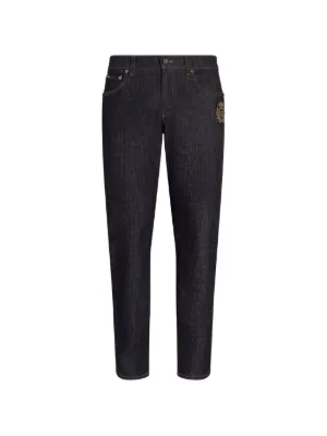 Dolce & Gabbana ホワイトスリムフィットストレッチジーンズ