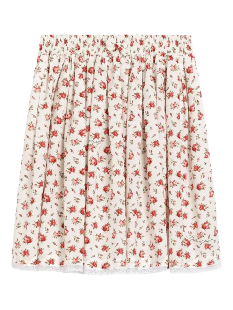 Dolce & Gabbana Kids floral-print skirt