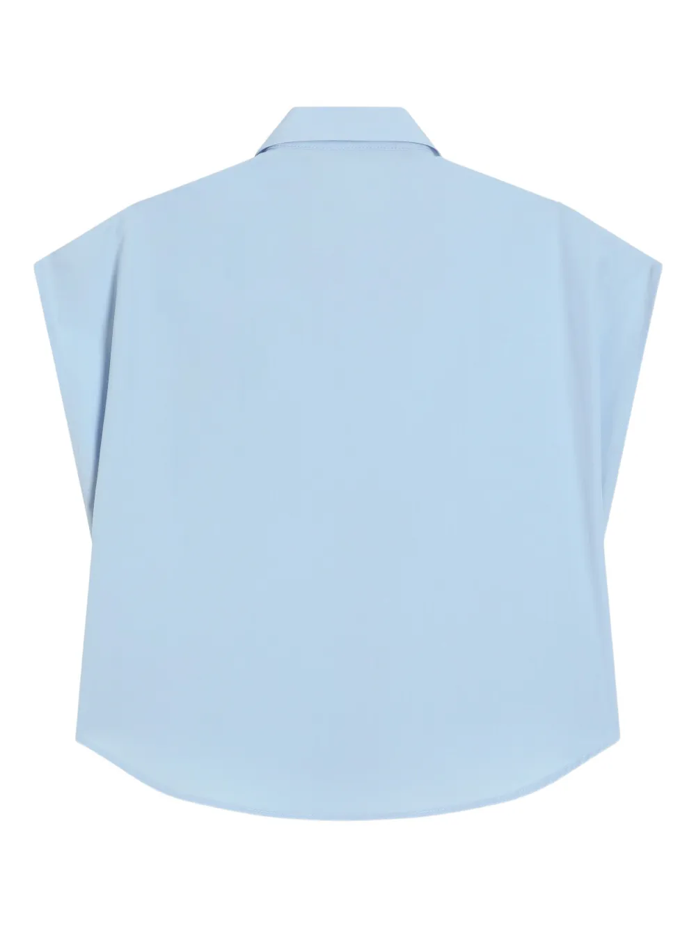 Dolce & Gabbana Kids Shirt met logopatch Blauw