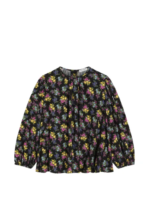 Dolce & Gabbana Kids floral-print blouse