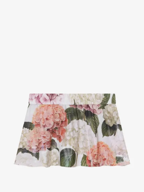 Dolce & Gabbana Kids Mini-rok met bloemenprint