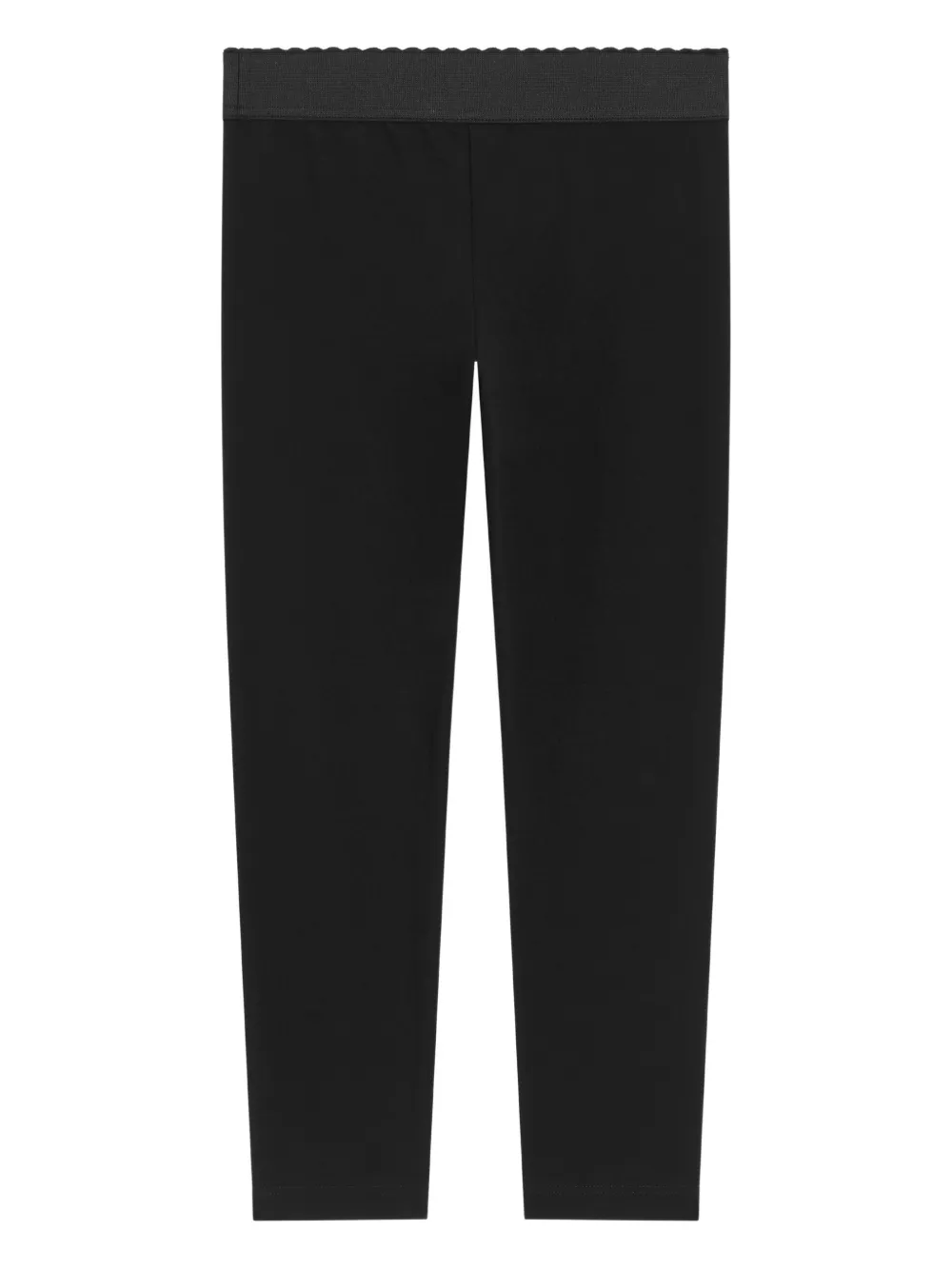 Dolce & Gabbana Dolce & Gabbana Kids Leggings With Logo Band In Black
