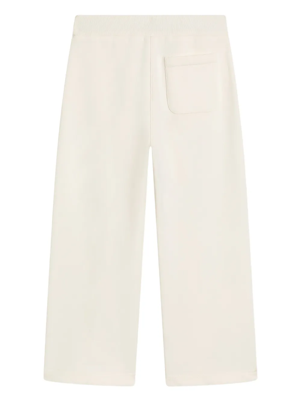Dolce & Gabbana Kids Broek met geborduurd logo Wit