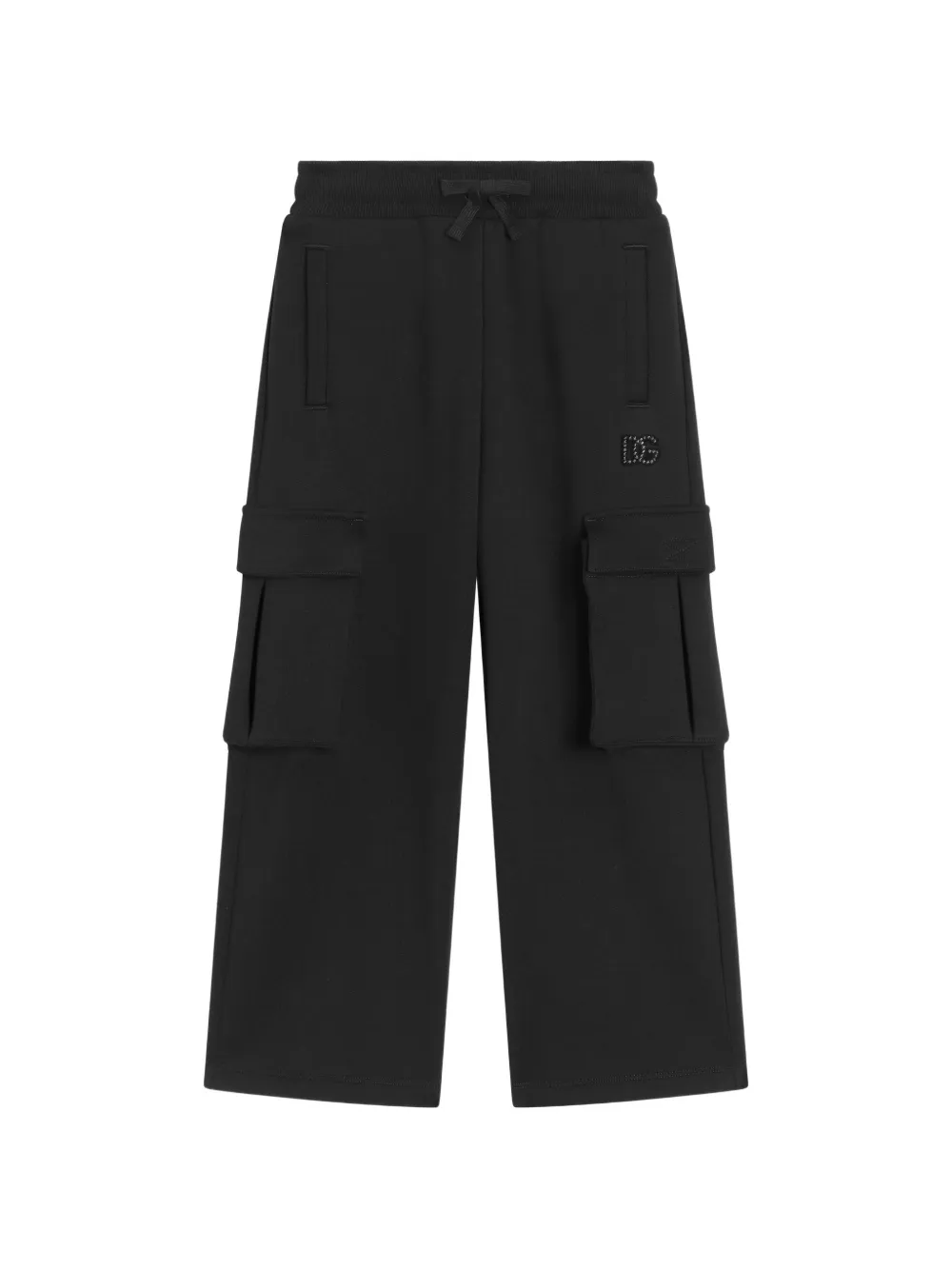 Dolce & Gabbana Kids cargo-pocket trousers - Nero