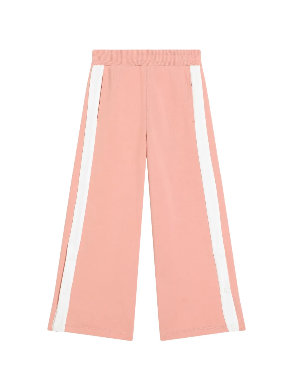 Dolce & Gabbana Kids stripe wide-leg trousers - Rosa