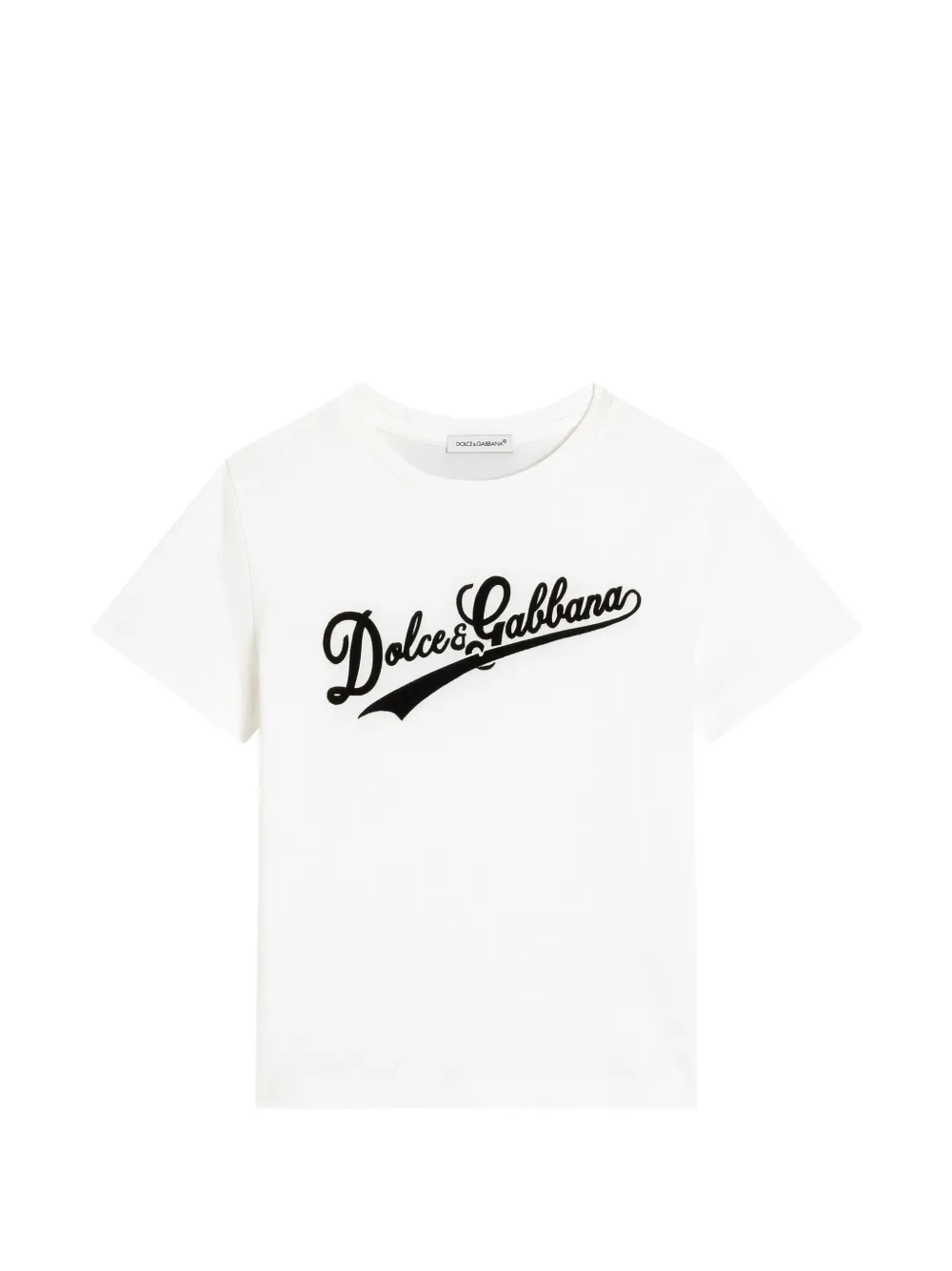Dolce & Gabbana Kids logo T-shirt - Bianco