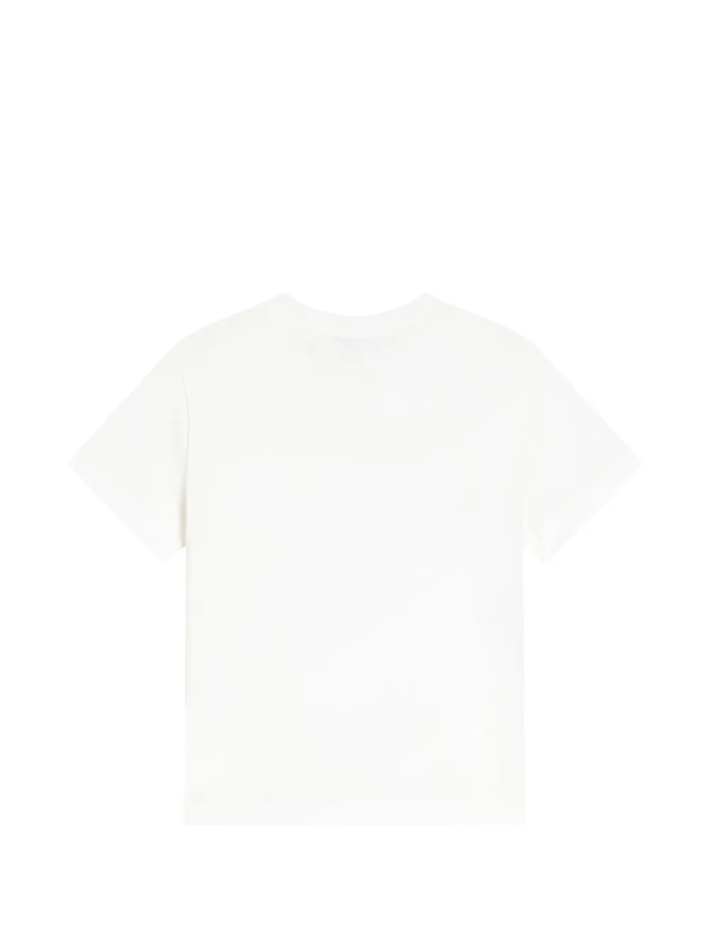 Dolce & Gabbana Kids T-shirt met borduurwerk Wit