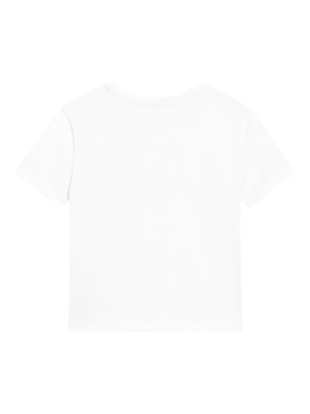 Dolce & Gabbana Kids T-shirt met logopatch Wit
