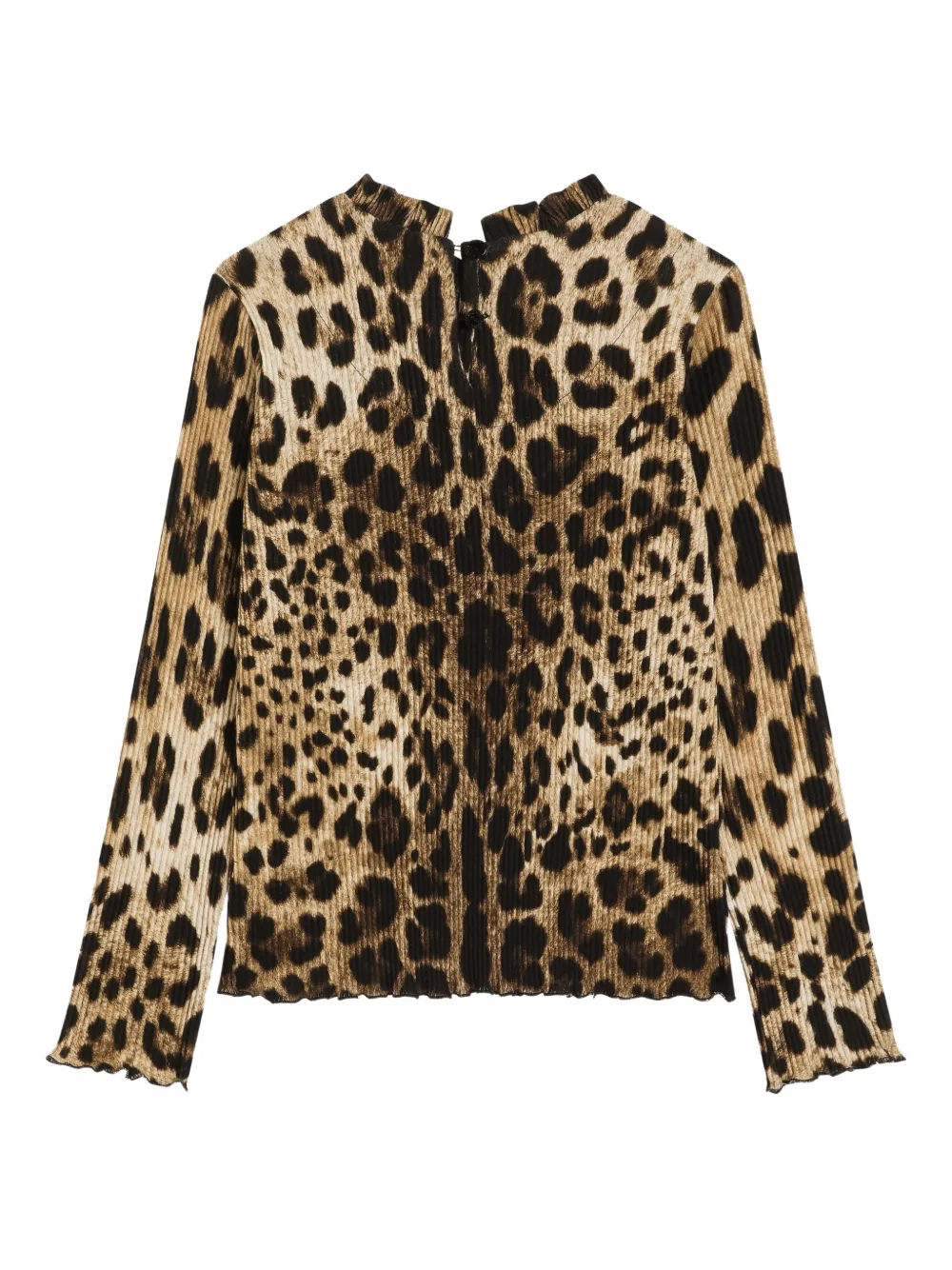 Leopard-Pattern Top