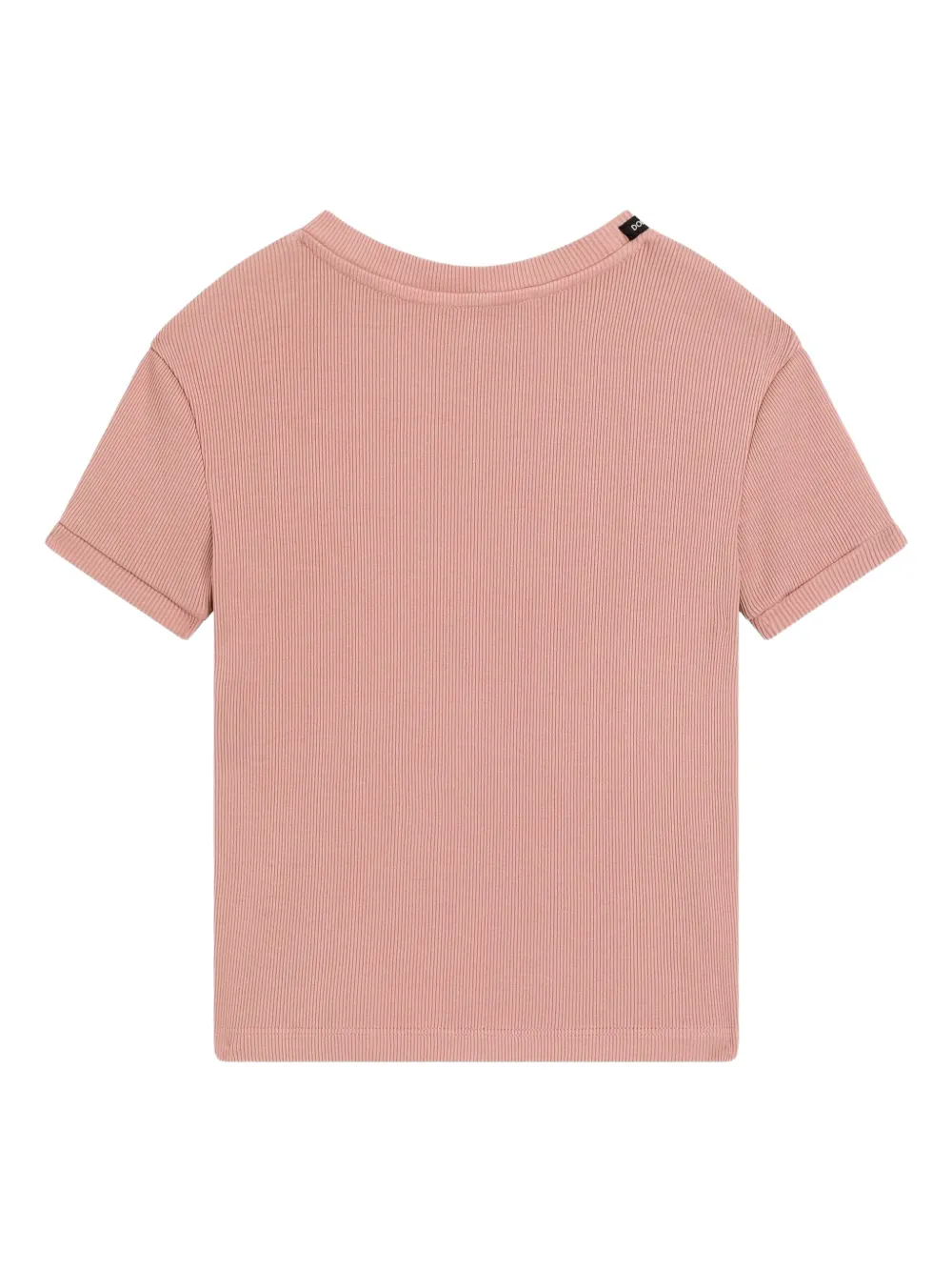 Dolce & Gabbana Kids Grafisch T-shirt Roze