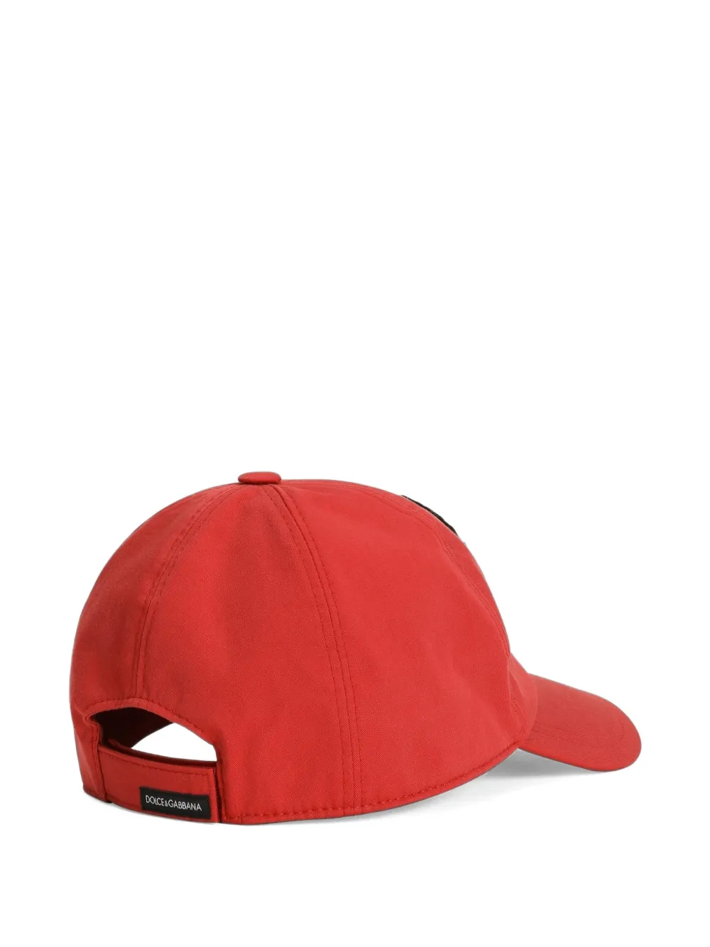  Dolce & Gabbana Kids Appliqué Baseball Cap - Red 