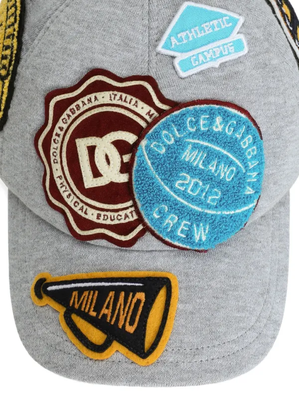 DOLCE&GABBANA キッズロゴキャップ Dolce & Gabbana Kids ロゴ キャップ | グレー | FARFETCH JP
