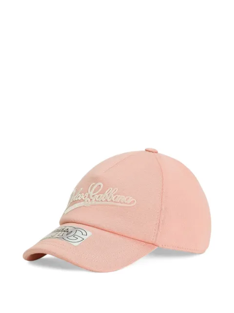 Dolce & Gabbana Kids logo-embroidered cap