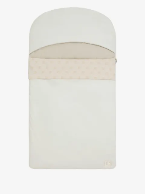 Dolce & Gabbana Kids logo patterned sleep bag