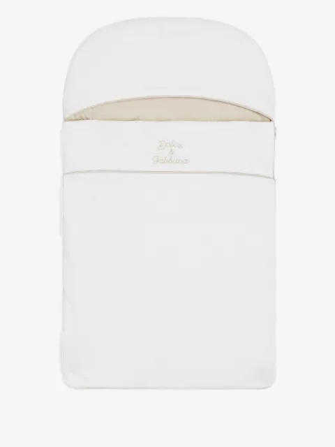 Dolce & Gabbana Kids embroidery trim sleep bag