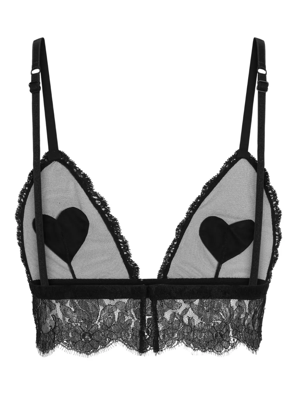Dolce & Gabbana Bh met afwerking van kant Zwart