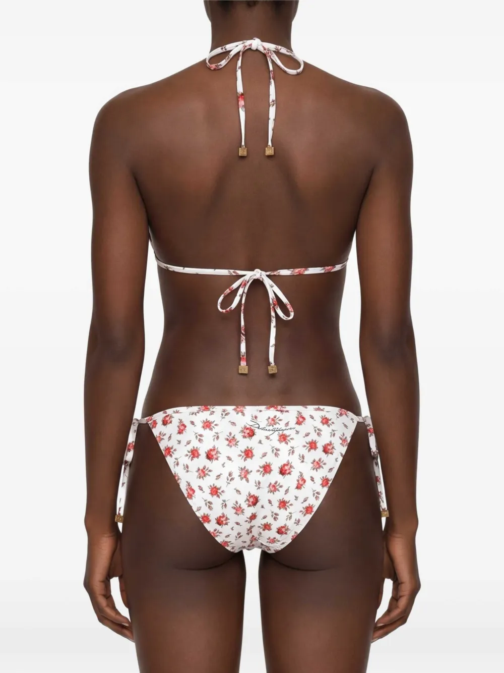 Dolce & Gabbana Bikini met bloemenprint Wit
