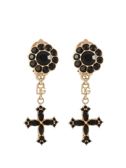 Dolce & Gabbana rhinestone-embellished earrings