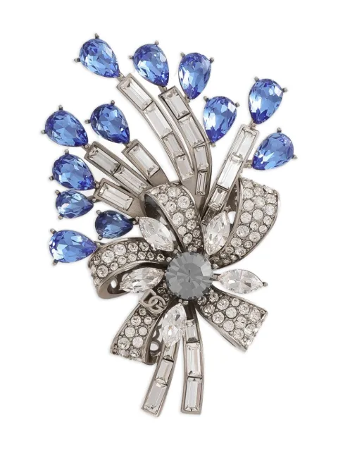 Dolce & Gabbana broche con detalles de lágrima