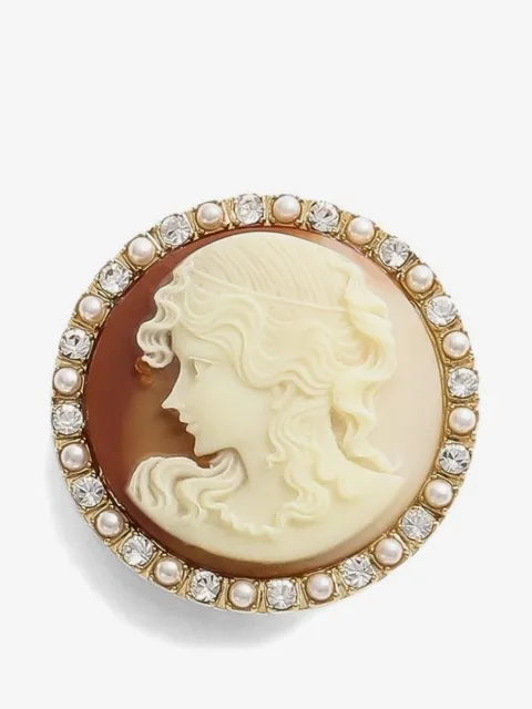 Dolce & Gabbana Broche redondo camafeu