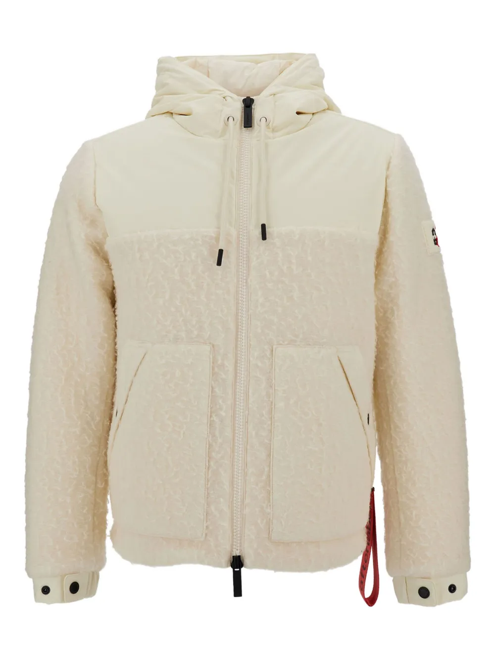 AFTER LABEL hooded puffet jacket | Neutrals | Image 1