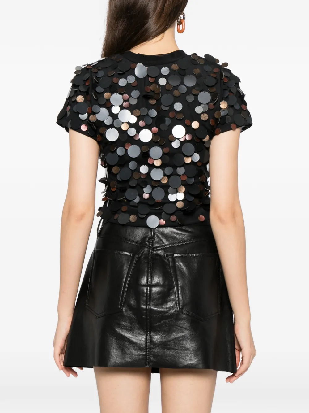 Cynthia Rowley Paola top Zwart