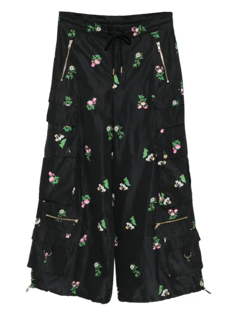 Cynthia Rowley floral-print palazzo pants