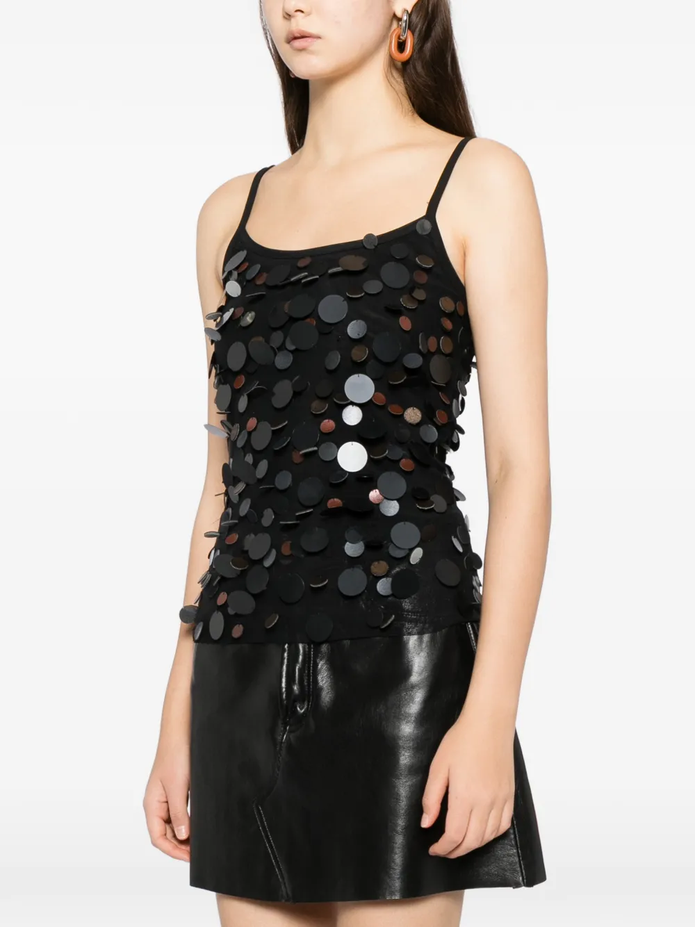  Cynthia Rowley Paola Top - Black 
